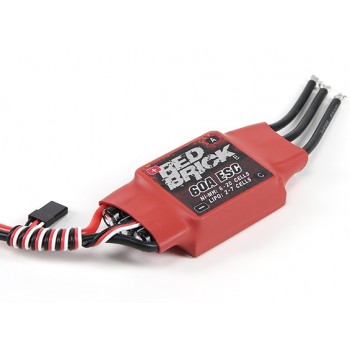 1pcs Red Brick 50A/70A/80A/100A/125A/200A Brushless ESC Electronic Speed Controller 5V/3A 5V/5A BEC for FPV Multicopter