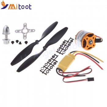 A2212 1000KV 2200 Brushless Outrunner Motor +SimonK 30A ESC+1045 Propeller(1 pair) Quad-Rotor Set for RC Aircraft Multicopter
