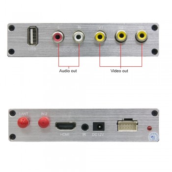 DVB T2 Tuner Digital TV Terrestrial Receiver DVB-T2 For Android Car DVD Player Sell with our car dvd only