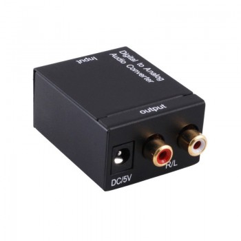 3.5mm Digital Coaxial Toslink Optical to Analog L/R RCA Audio Converter Adapter 3.5 mm  Female to 3.5 mm Male USB Cable