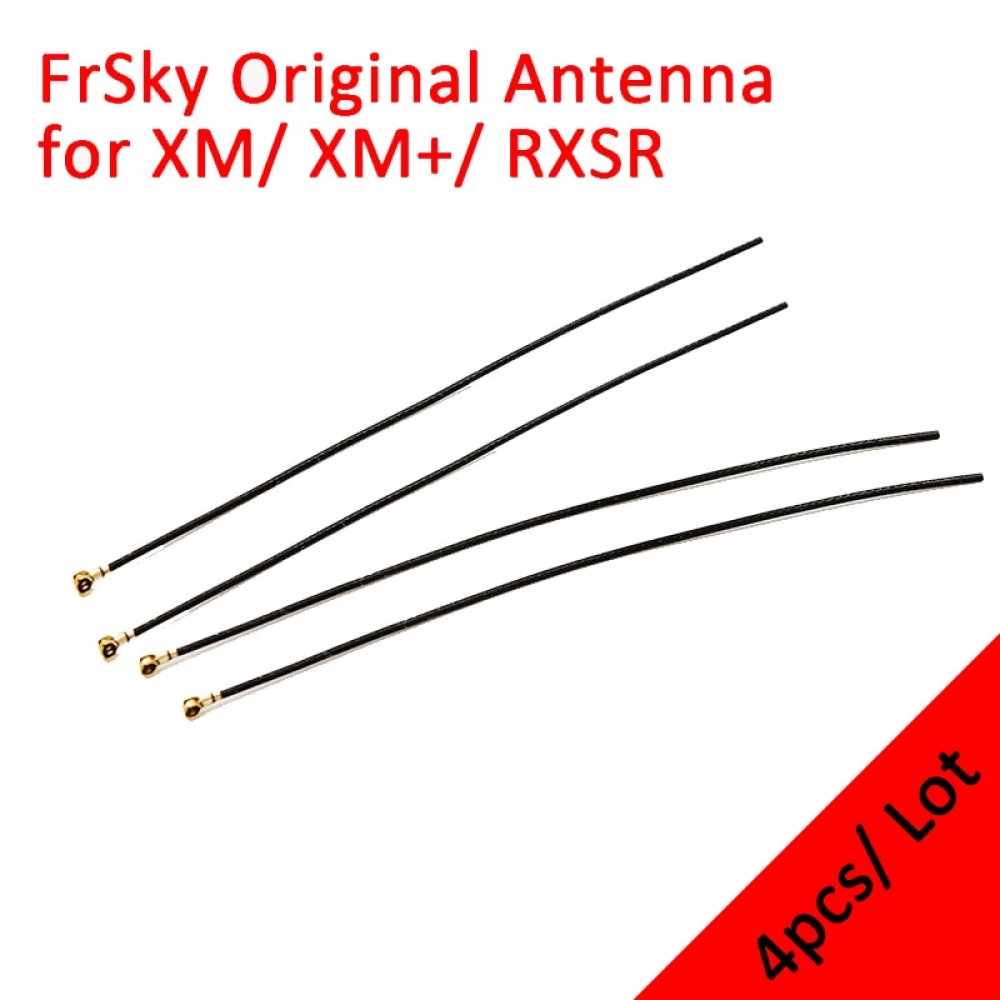 FrSky XM/ XM+, XM PLUS / RXSR Receiver 10cm Original Spare Antenna- Ipex 4 connector