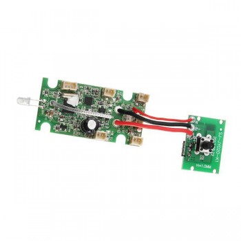LeadingStar E58 RC Quadcopter Spare Parts Receiver Board with High Hold Mode Switch Board Suitable for Eachine E58