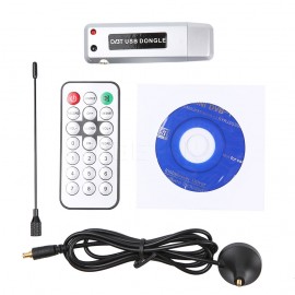 kebidumei Digital DVB-T HDTV TV Tuner Recorder Receiver USB2.0 Software Radio DVB T Tuner HD TV with Antenna for Laptop Notebook