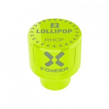 Foxeer Lollipop 2 Stubby Antenna 5.8G 2.3Dbi RHCP LHCP 22.7mm 4.8g FPV SMA Micro Mushroom Receiver Antenna for FPV GREEN