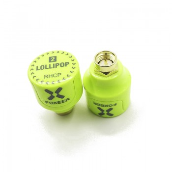 Foxeer Lollipop 2 Stubby Antenna 5.8G 2.3Dbi RHCP LHCP 22.7mm 4.8g FPV SMA Micro Mushroom Receiver Antenna for FPV GREEN