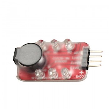 RC Lipo Battery Low Voltage Monitor Alarm Tester Buzzer  YJS Dropship