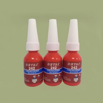 1pc/4pcs 10ml 242 Liquid Glue Blue Anaerobic Adhesive Removable Sealant Thread Super Glue For Metal Surfaces And Screw