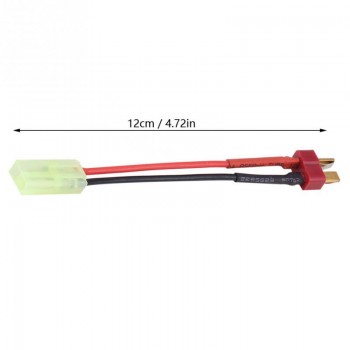 T Plug Male To Small Tamiya Female Connector Cable Adapter 18AGW Silicone Cable For Connecting Battery With ESC RC Accessories