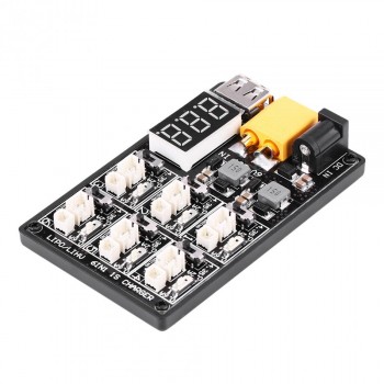 6in1 LiPo Charging Board High Quality 1S LiPo Battery Charger Charging Board RC Accessory with USB Interface