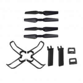 LeadingStar E58 RC Quadcopter Spare Parts Propeller Blades Landing Gear Propeller Guard Protection Cover Set