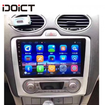 IDOICT  Android 8.1 Car DVD Player GPS Navigation Multimedia For Ford Focus Radio 2005-2011 car stereo bluetooth