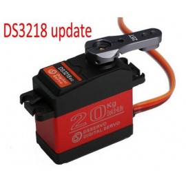 4 pcs Waterproof servo 20KG/.09S DS3218 Update or PRO high speed metal gear digital servo baja servo for 1/8 1/10 Scale RC Cars