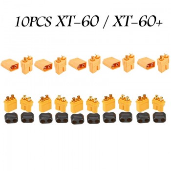 10PCS Of  XT60 XT-60 / XT60+ / XT30UPB Male Female Bullet Connectors Plugs For RC Lipo Battery Quadcopter Multicopter