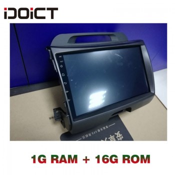 IDOICT  Android 8.1 Car DVD Player GPS Navigation Multimedia For KIA Sportage R radio 2010-2017 car stereo bluetooth