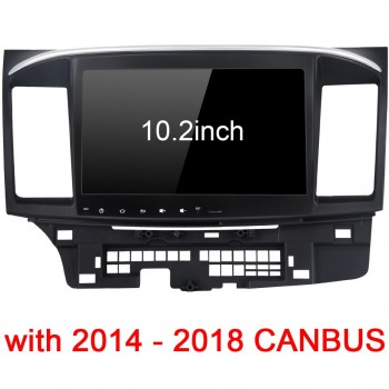 Fongent 10.2 Android 8.0 Car GPS Player for Mitsubishi Lancer 10 EVO with 4G+32G Octa Core Auto Stereo Navi Radio Multimedia