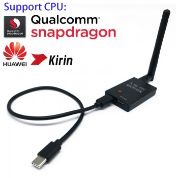 Easy to use 5.8G FPV Receiver UVC Video Downlink OTG VR Android Phone+Video 200/600mw Transmitter TS5823+CMOS 1000TVL Camera
