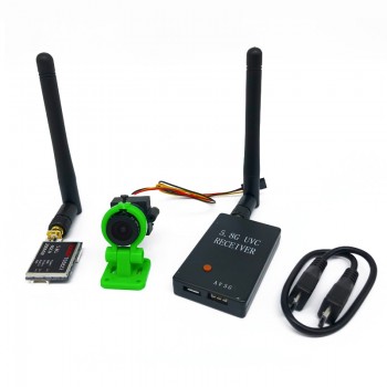Easy to use 5.8G FPV Receiver UVC Video Downlink OTG VR Android Phone+Video 200/600mw Transmitter TS5823+CMOS 1000TVL Camera