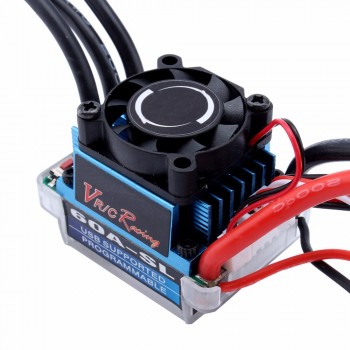 60A SL V2 Brushless ESC Hobby power Speed Controller Brushless ESC For RC 1/10 1/12 RC Off-Road Car Part T/ Tamiya Head Plug