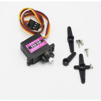 4pcs/lot lofty ambition MG90S 9g Metal Gear Upgraded SG90 Digital Micro Servos for Smart Vehicle Helicopter Boart Car