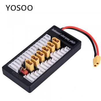 Multi 2S-6S Lipo Parallel Balanced Charging Board XT60 Plug For RC Battery Charger B6AC A6 720i  Parallel Charging Plate Board