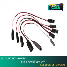 10pcs/lot 150mm/300mm/500mm/1000mm Servo Extension Lead Wire Cable For JR Futaba