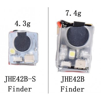 Finder JHE42B JHE42B_S 5V Super Loud Buzzer Tracker 110dB with LED Buzzer Alarm For FPV Racing Drone Flight Controller