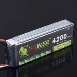 Lion power 11.1v 4200mah 30c For Helicopter Four axis Car Boat power T XT60 JST Plug 11.1 v bettery 4200mah 3S lipo battery