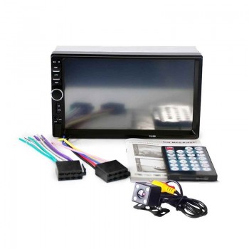 DHL 5 PCS 7018B 2DIN Car Radio Player 1080P Car Bluetooth Audio 7 HD Radio In Dash Touch Screen Stereo USB MP3 MP5 Player