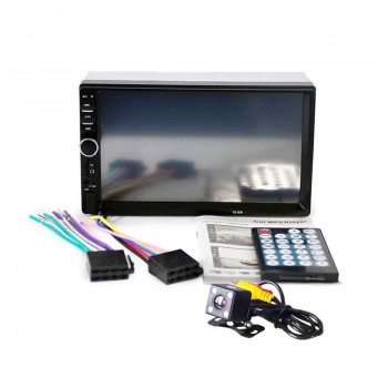 DHL 5 PCS 7018B 2DIN Car Radio Player 1080P Car Bluetooth Audio 7 HD Radio In Dash Touch Screen Stereo USB MP3 MP5 Player