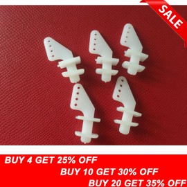 10set/lot Servo accessories Aircraft Accessories Four-hole rudder angle KT machine foam machine