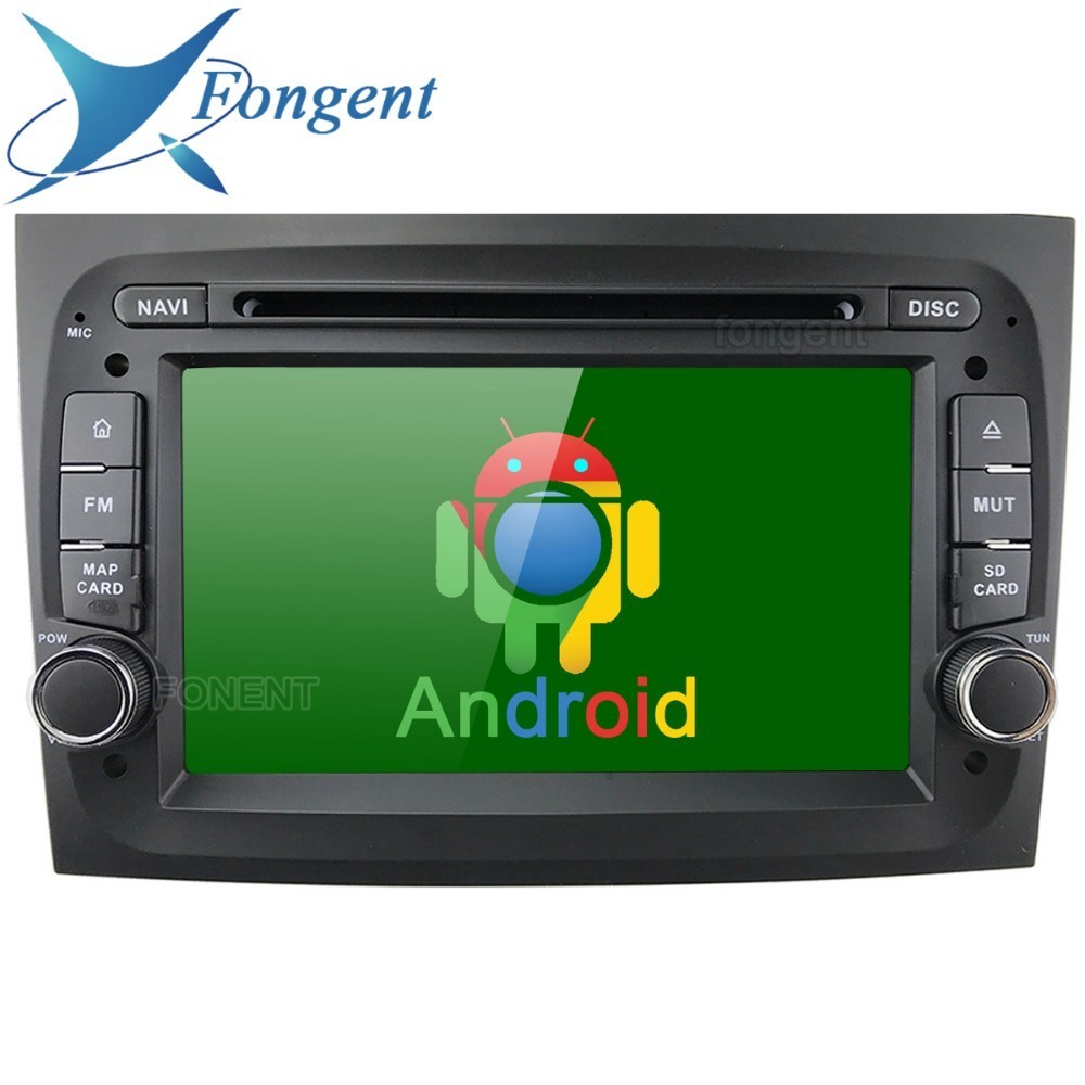 Android 8.1 Head Unit Car DVD Multimedia Player For Fiat Doblo 2015 2016 Vehicle 4G GPS Radio Navigation TPMS DVR DAB Stereo PC
