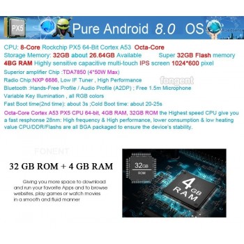 Android 8.0 for Mitsubishi Lancer 10 EVO 2007 to 2018 Car GPS Navigation Entertainment System Multimedia Player Head Unit PC OBD