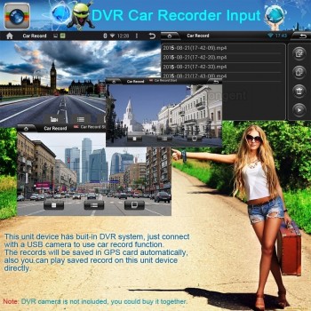 Android 8.0 for Mitsubishi Lancer 10 EVO 2007 to 2018 Car GPS Navigation Entertainment System Multimedia Player Head Unit PC OBD