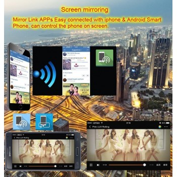 Android 8.0 for Mitsubishi Lancer 10 EVO 2007 to 2018 Car GPS Navigation Entertainment System Multimedia Player Head Unit PC OBD