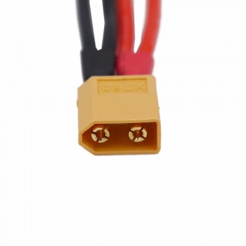 XT60 Parallel Battery Connector Cable Dual Extension Y Splitter 16AWG 15cm Silicone Wire 20% off