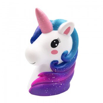 New Galaxy Ice Cream Cat Kitty Squishy Slow Rising Cute Jumbo Strap Soft Squeeze Scented Bread Cake Toy Gift Kid Fun 11*11*7CM