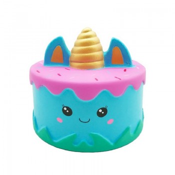 New Galaxy Ice Cream Cat Kitty Squishy Slow Rising Cute Jumbo Strap Soft Squeeze Scented Bread Cake Toy Gift Kid Fun 11*11*7CM