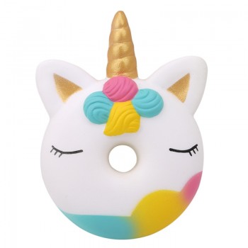 New Galaxy Ice Cream Cat Kitty Squishy Slow Rising Cute Jumbo Strap Soft Squeeze Scented Bread Cake Toy Gift Kid Fun 11*11*7CM