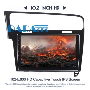10.2 inch Android 8.0 Car Radio DVD Player GPS Navigation For Volkswagen VW GOLF 7 2013 2014 2015 2016 2017 Car Stereo Audio GPS