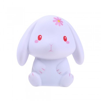 HIINST Cute Toys Furry Squishies Squeeze Squishies Adorable Rabbit Slow Rising Cream Squeeze Scented Stress Relief Toys MJ1025