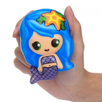 Relax toys Squishies Toy Kawaii Adorable Mermaid Toy Slow Rising Cream Scented Stress Relief Toys Gifts amusing cute D201218