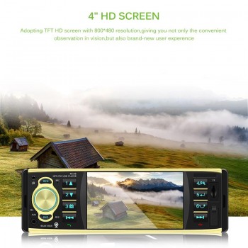 4.1 TFT HD Digital Bluetooth Car MP5 Player MP4 APE MP3 Player With USB/SD FM Radio Digital Clock Steering Wheel Remote Control