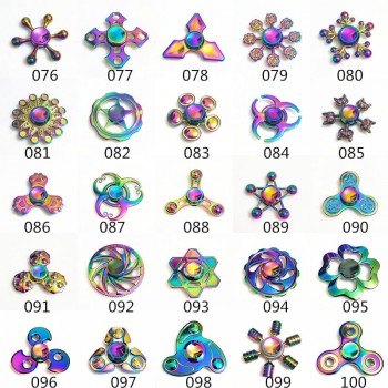 American spiderman Cupid Snowflake Fidget Spinner EDC Hand Spinners Autism ADHD Kids Christmas Gifts Metal Finger Toys Spinners