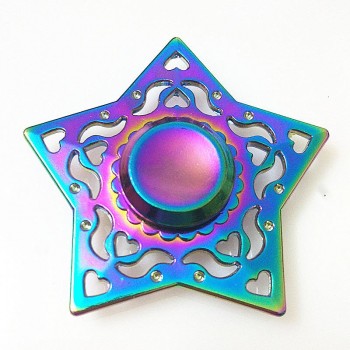 American spiderman Cupid Snowflake Fidget Spinner EDC Hand Spinners Autism ADHD Kids Christmas Gifts Metal Finger Toys Spinners