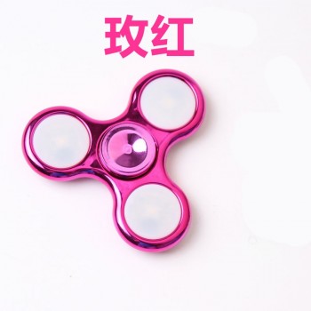 Trefoil Stars Shine In The Dark Fidget Spinner Hand Top Spinners Glow In Dark Light Figet Spiner Finger Cube Stress Relief Toy E
