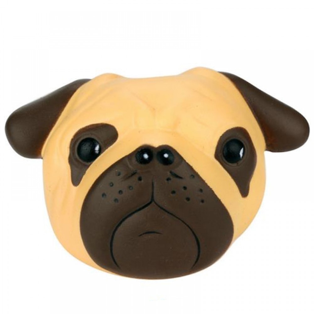 Jumbo Cute Dog Head Squishy Simulation Animal Slow Rising Soft Squeeze Toys PU Bread Cake Fun for Kid Birthday Gift 11*8CM