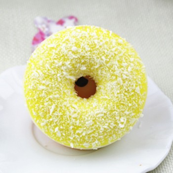 PU Squishy Squeeze Toy Stress Reliever Soft Colourful Doughnut Scented Slow Rising Stress Relief Cute Squishy Drop Shipping