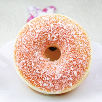 PU Squishy Squeeze Toy Stress Reliever Soft Colourful Doughnut Scented Slow Rising Stress Relief Cute Squishy Drop Shipping