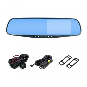 dvr dual lens car camera rearview mirror auto dvrs cars recorder video registrator full hd1080p night vision dash dvr car camera