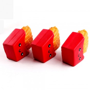 12CM PU Cute French Fries Cream Scented Squeeze Toy 6 Second Slow Rising Cute Stress Relief Squishy Toy Drop Shipping